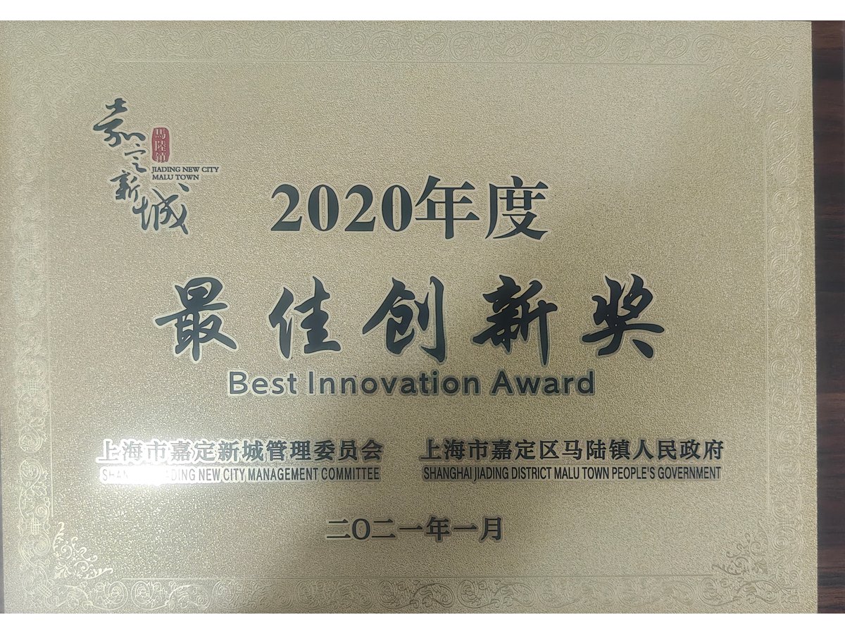 2020年度最佳创新奖